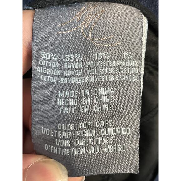 Melissa McCarthy Seven7 Jeans Womens 18 Dark Wash Blue Bootcut Stretch Plus - Picture 12 of 12